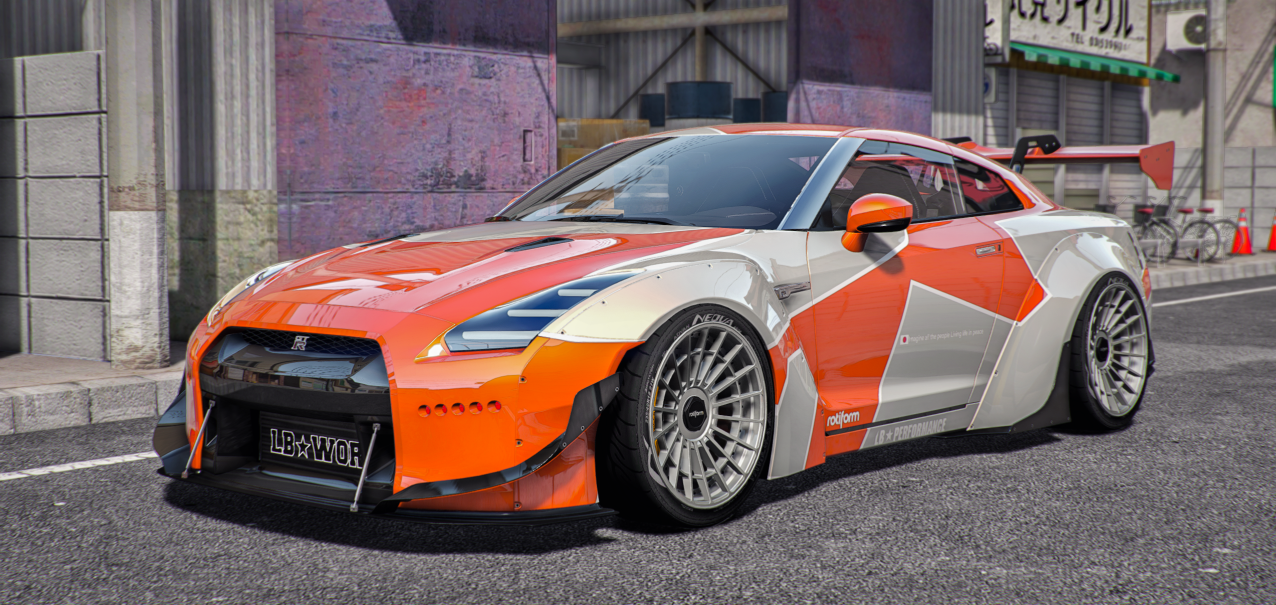 Nissan GTR R35 Futuristic Edition | Tunit