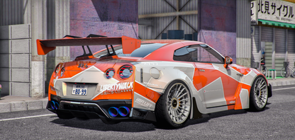 Nissan GTR R35 Futuristic Edition | Tunit