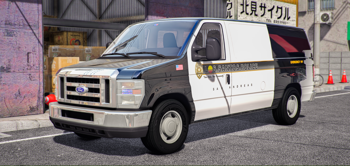Ford E350 PrisonVan | Grime