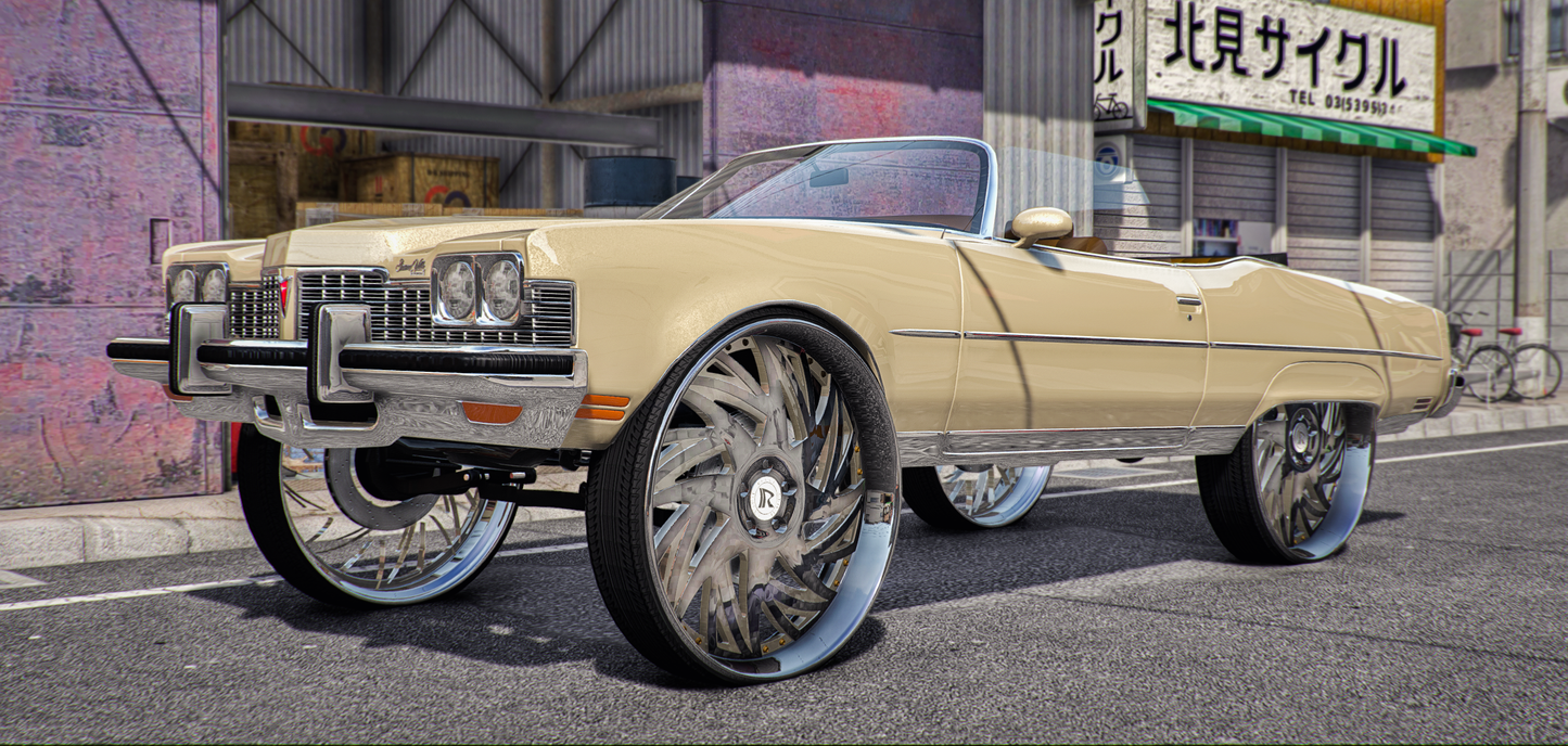 Pontiac Grand Ville Donk 1973 | Gash