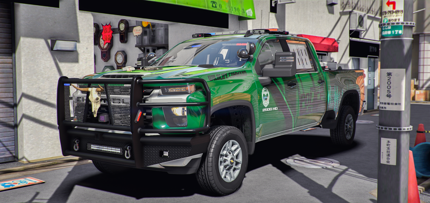 [Non ELS] Shevy Silverado 2500HD Police | PBPD