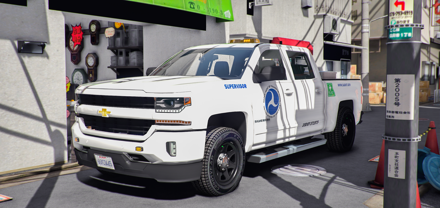 [Non ELS] Shevy Silverado SADOT 2017