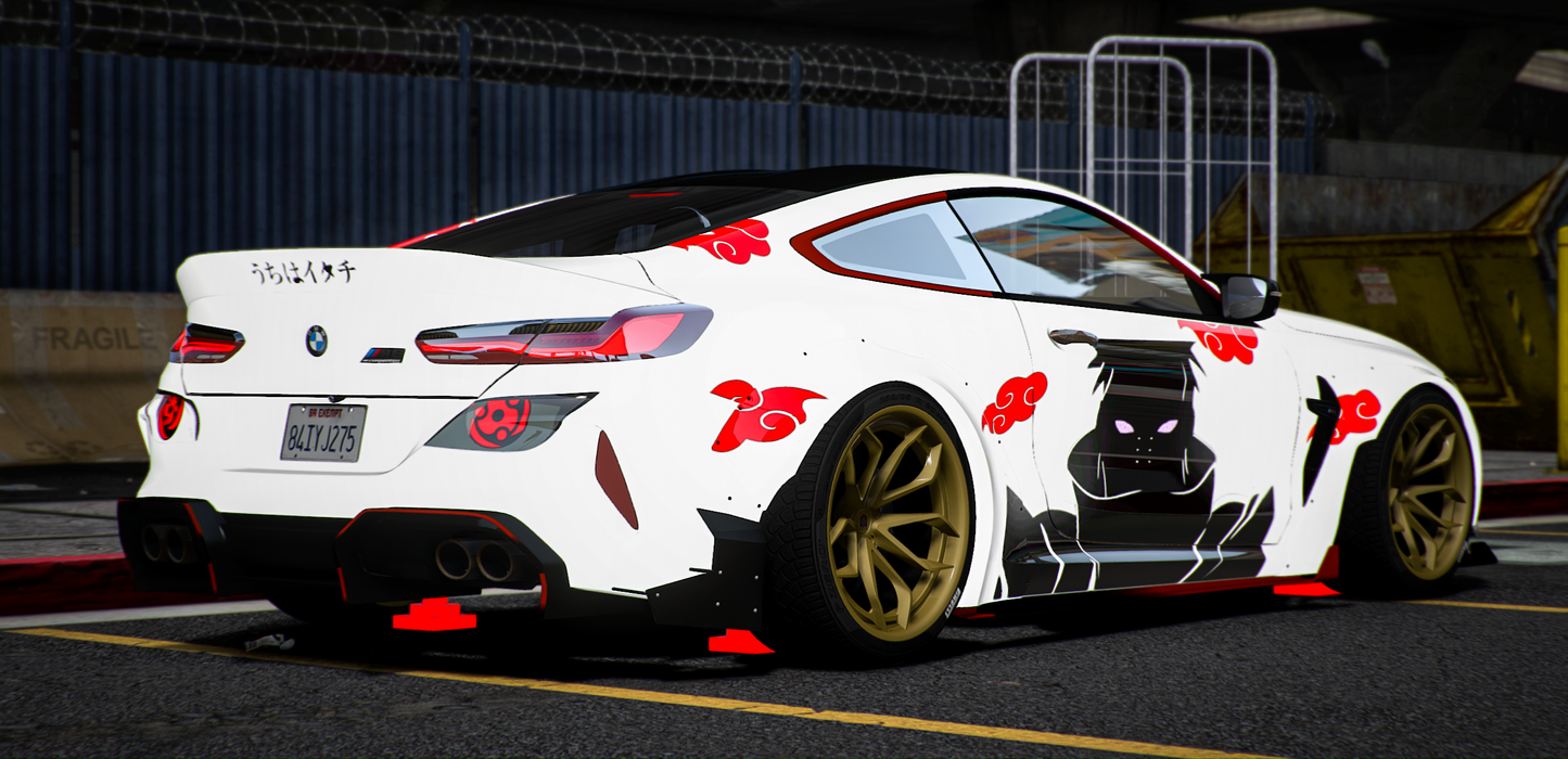 BMW M8 AKATSUKI [Dinamic Lights]