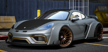 Porsche 718 Cayman GT4 RS Widebody | Hamada Drift