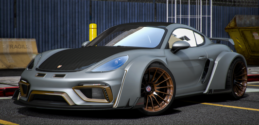 Porsche 718 Cayman GT4 RS Widebody | Hamada Drift