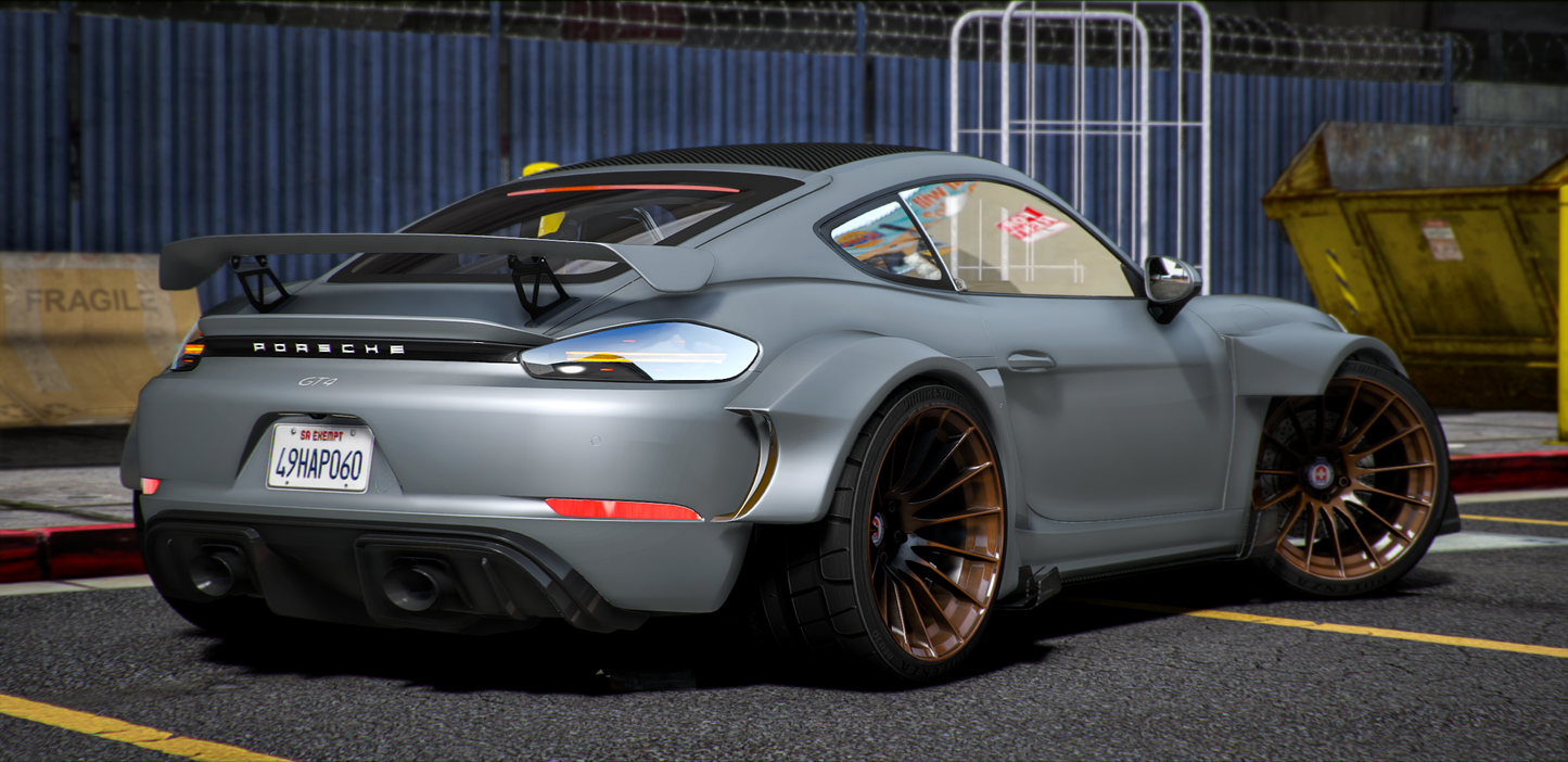 Porsche 718 Cayman GT4 RS Widebody | Hamada Drift