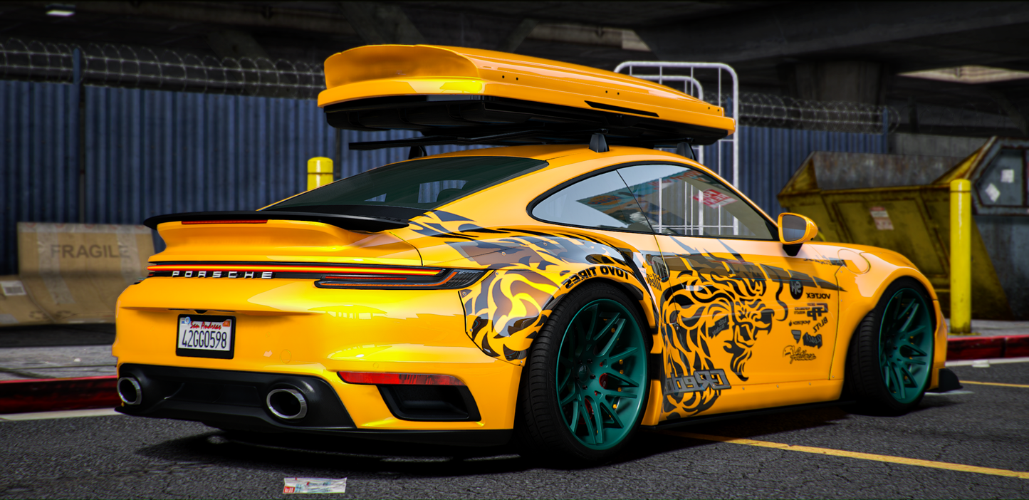Porsche 992 Turbo S 2020 Widebody