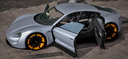 Porsche 2015 Mission R Hybrid Concept | D3D