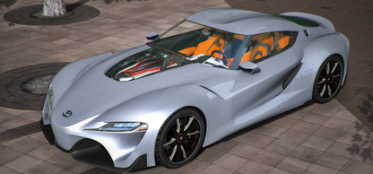 Toyota Supra FT-1 Concept | D3D