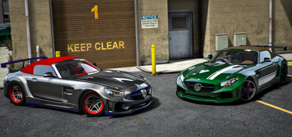2020 Mercedes AMG GTS Prokop Widebody 2 Pack Carbon Body Paint Body | Nukem Customs