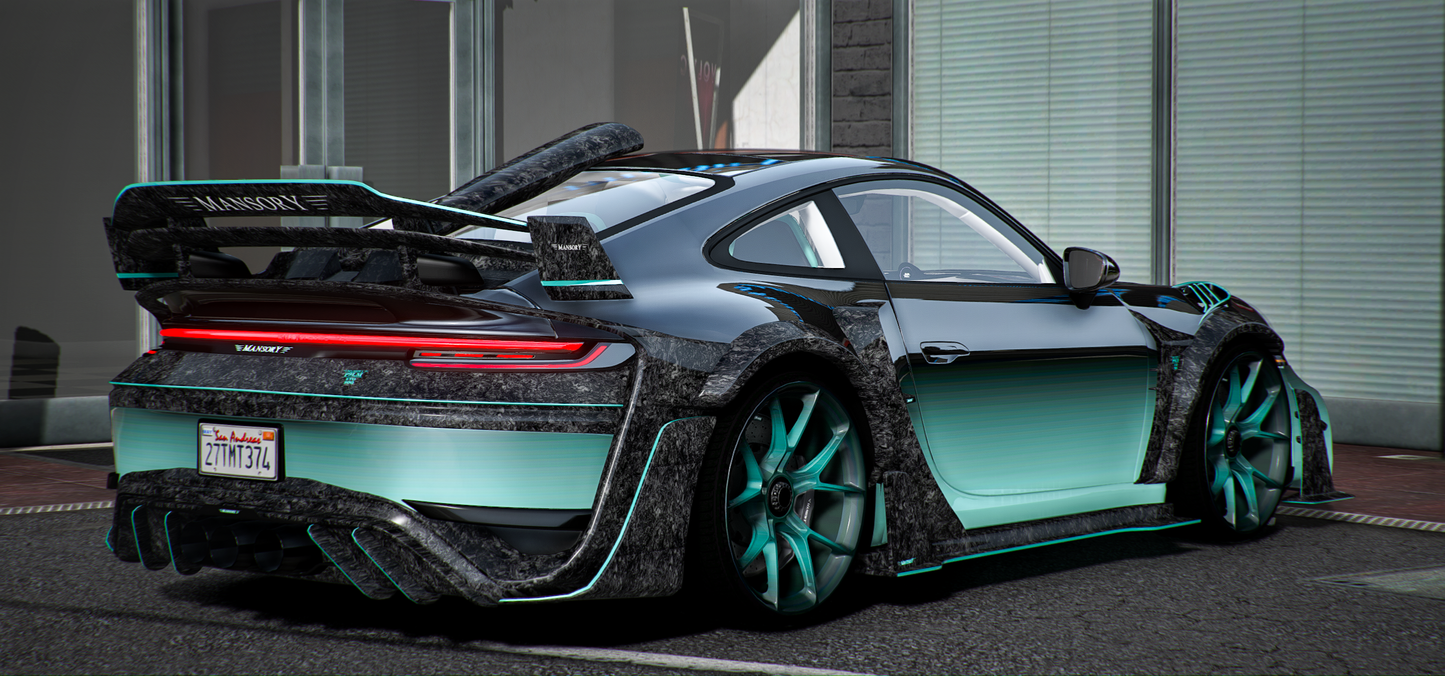 Porsche Evo 900 Mansory | DC Cars