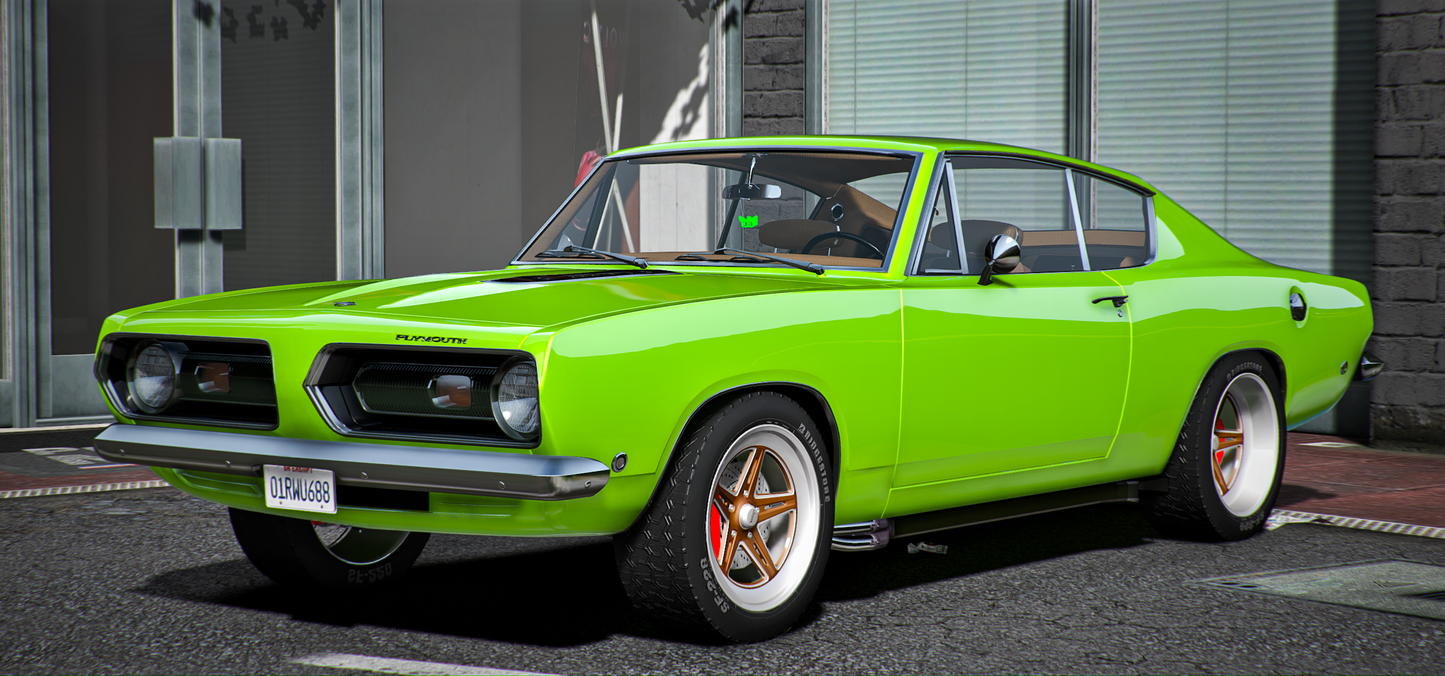 Plymoth CUDA 1968 | Goonie