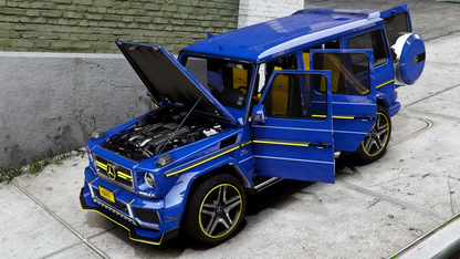 Mercedes G63 Beast Edition [Animated Lights] | Itzahmad_2002