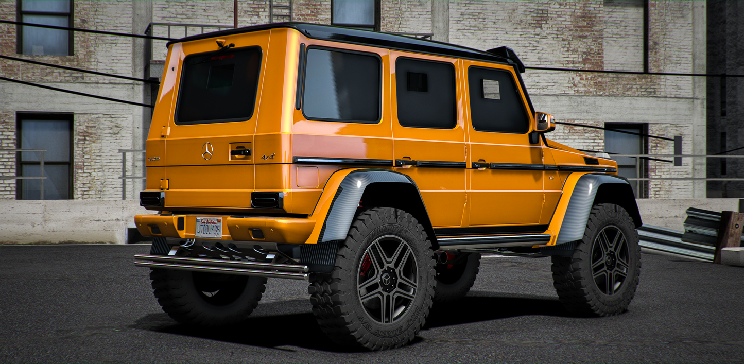 Custom Mercedes-Benz G500 4x4 | GS Omar