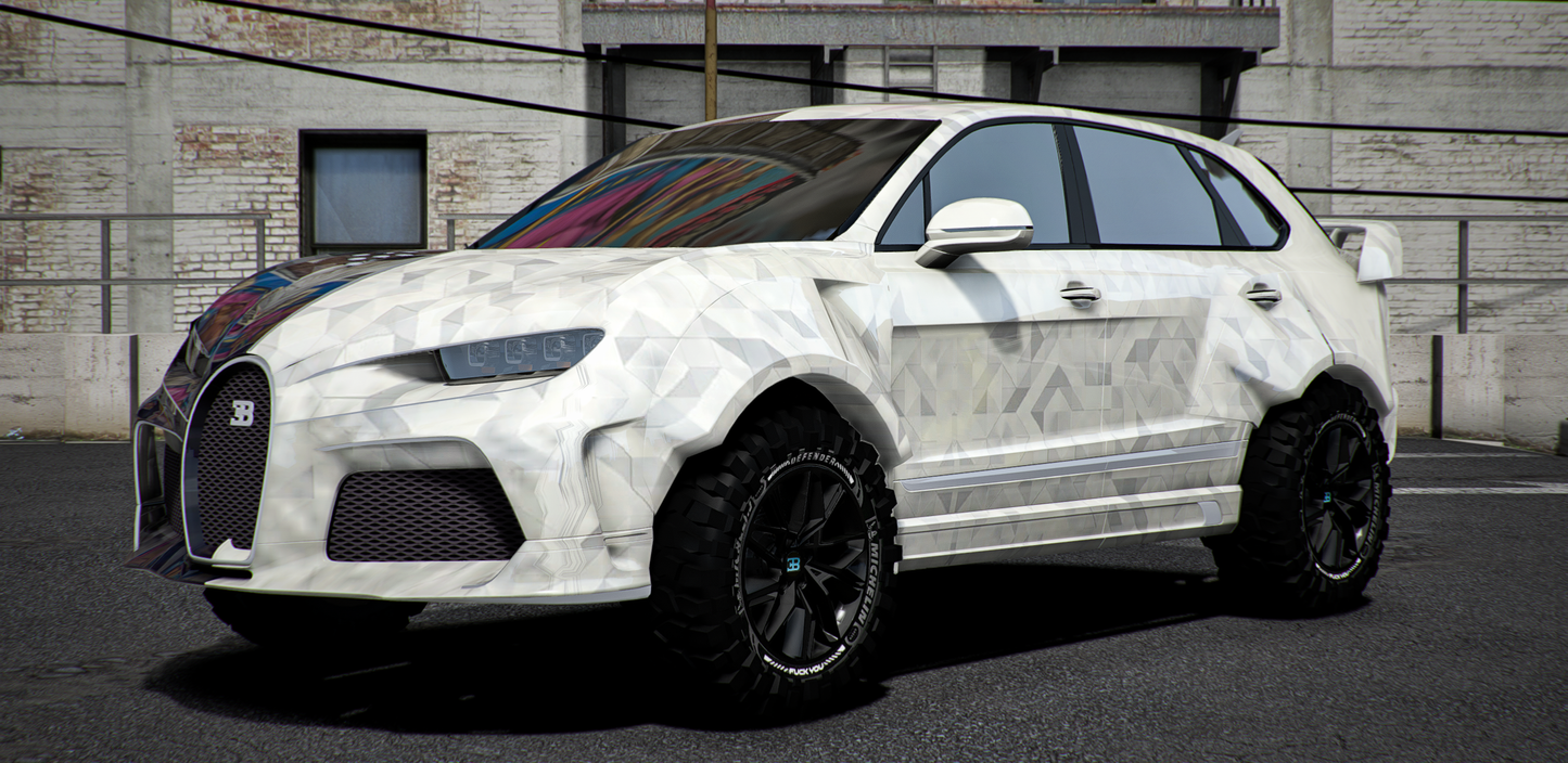 Bugatti SK1 SUV Offroad Concepts (2 Liveries) | Sawz Ink