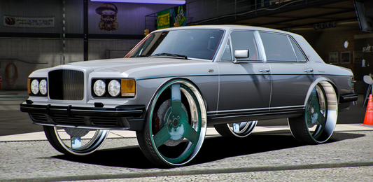 (Debadged) 1992 Bentley Turbo R Donk | GZ Customs