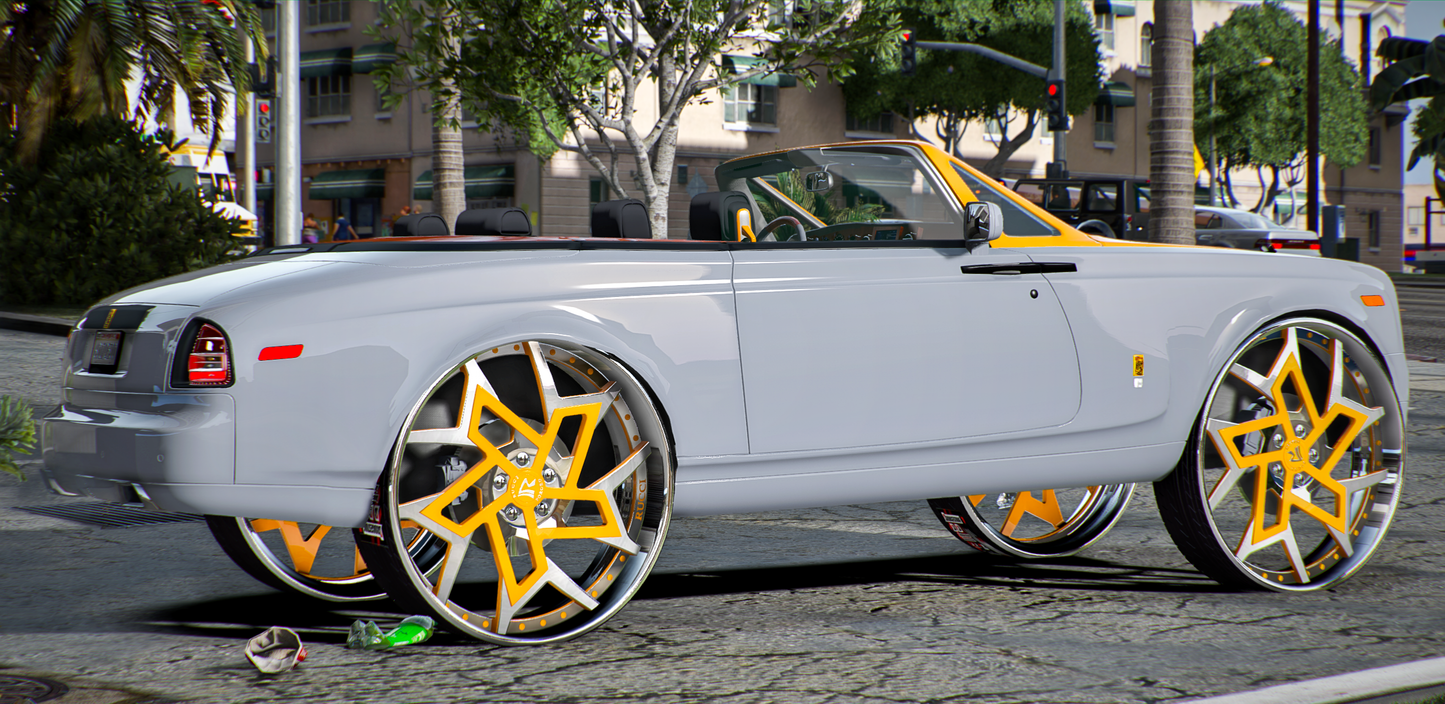 Rolls Royce Phantom Drophead Coupe Donk | GZ Customs