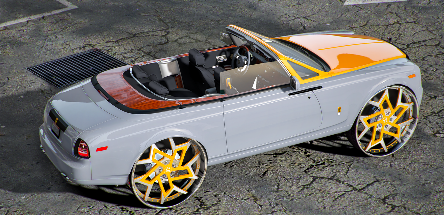 Rolls Royce Phantom Drophead Coupe Donk | GZ Customs
