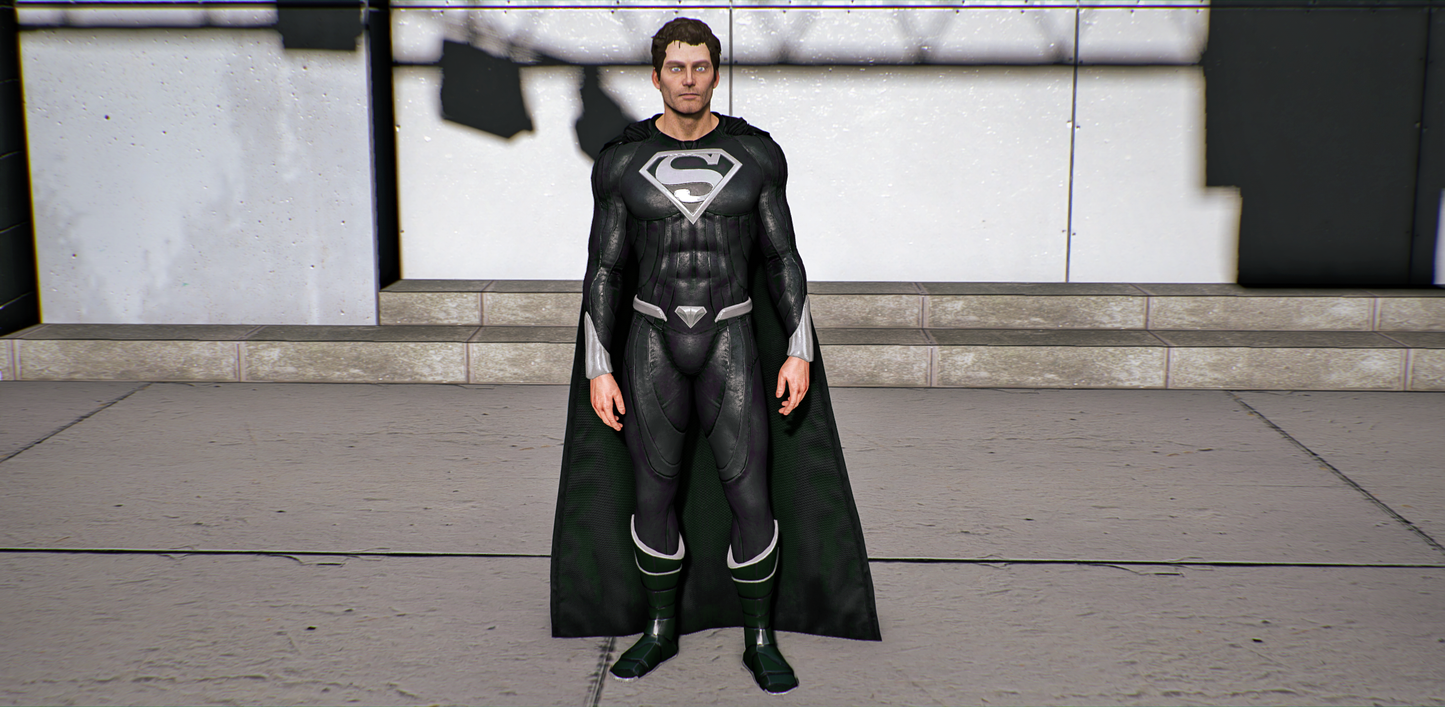 Superman - Black Suit - Rebirth(Custom)