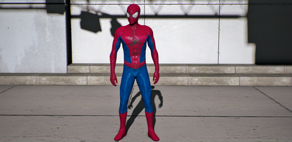 Spider-Man (The Amazing Spider-Man 2) + Andrew Garfield Unmasked Head