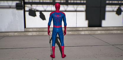 Spider-Man (The Amazing Spider-Man 2) + Andrew Garfield Unmasked Head