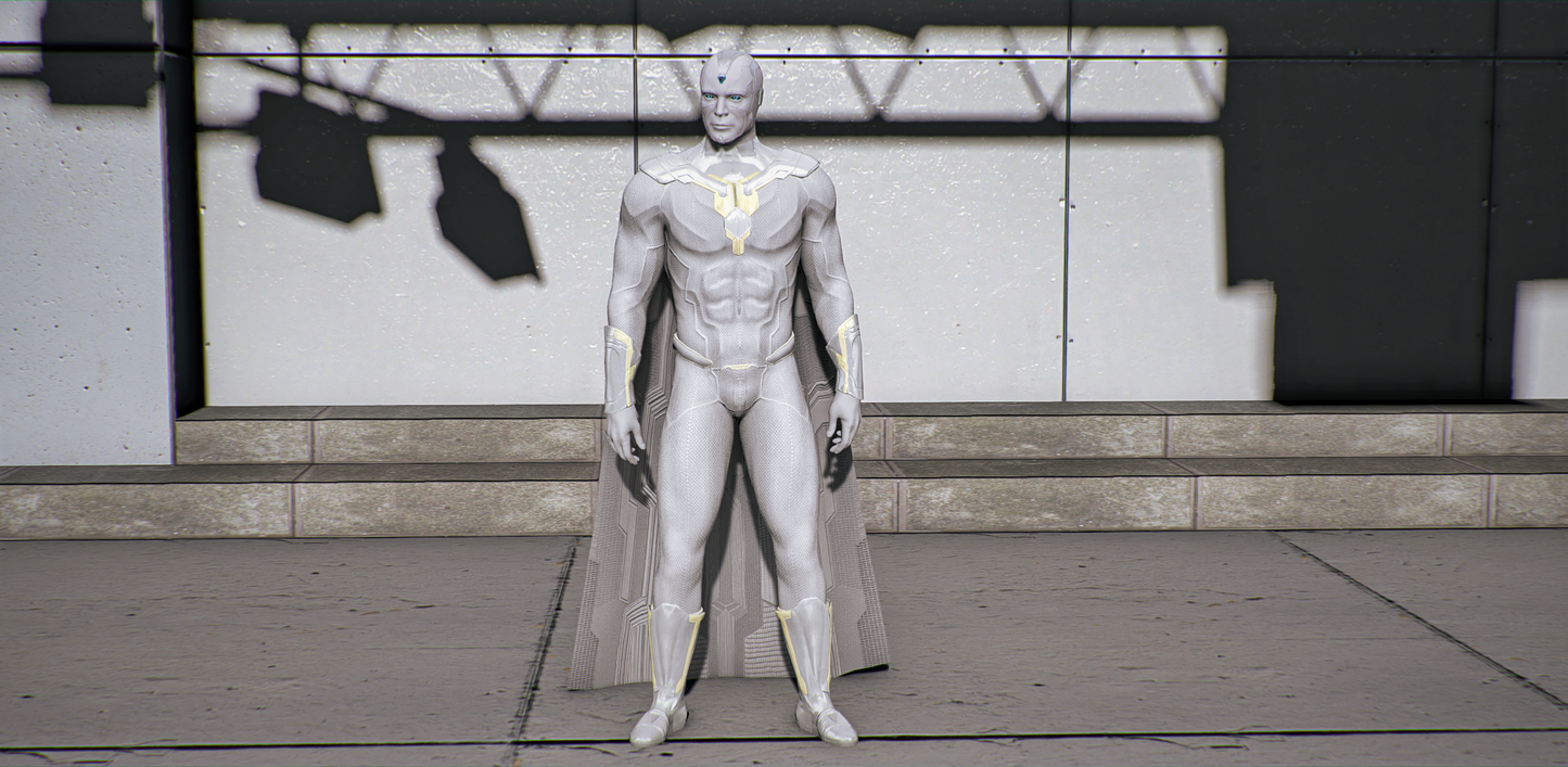 The Spectral (White) Vision (WandaVision)