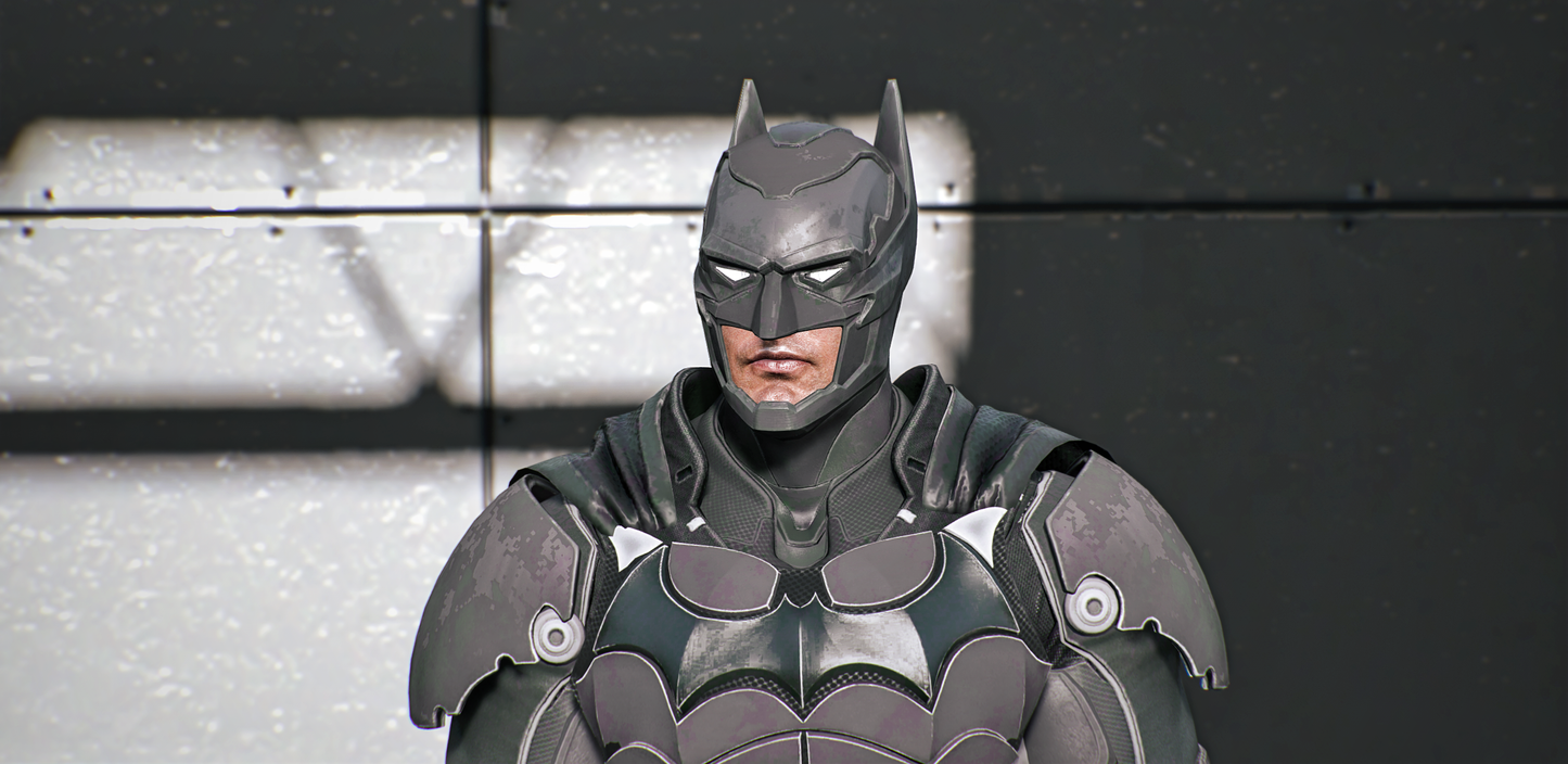 Batman Insurgent Suit + Kryptonite Gauntlets (Injustice 2)