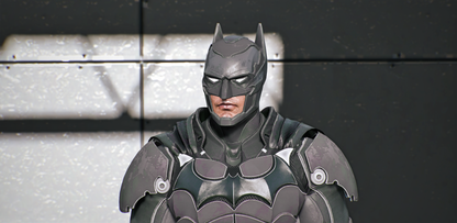Batman Insurgent Suit + Kryptonite Gauntlets (Injustice 2)