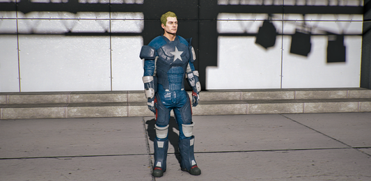 Captain America (Custom Battle Armour)