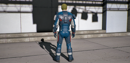 Captain America (Custom Battle Armour)