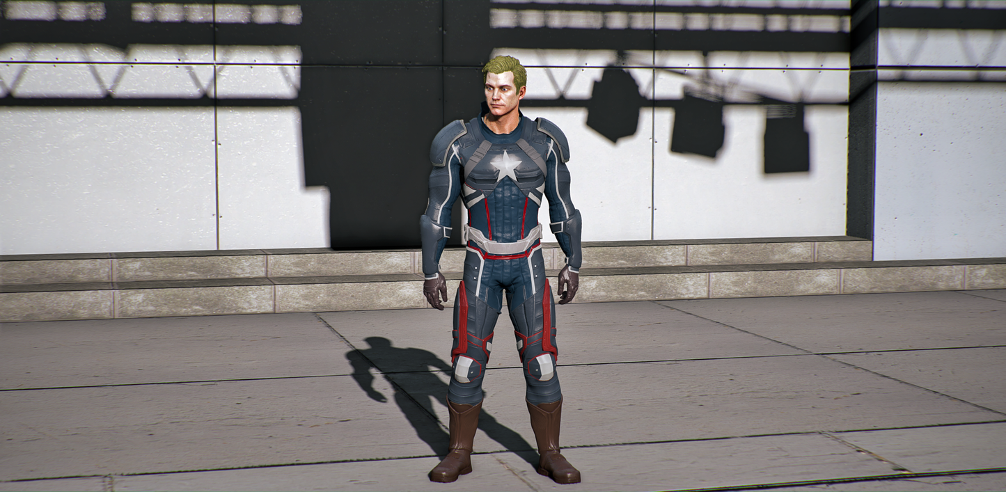 Captain America (Custom Stealth Suit)