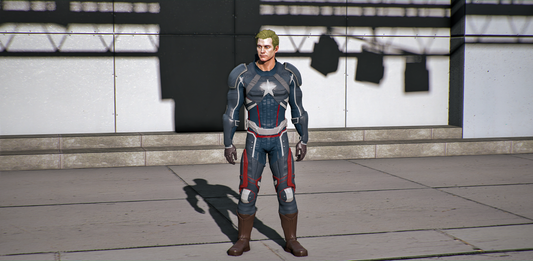 Captain America (Custom Stealth Suit)