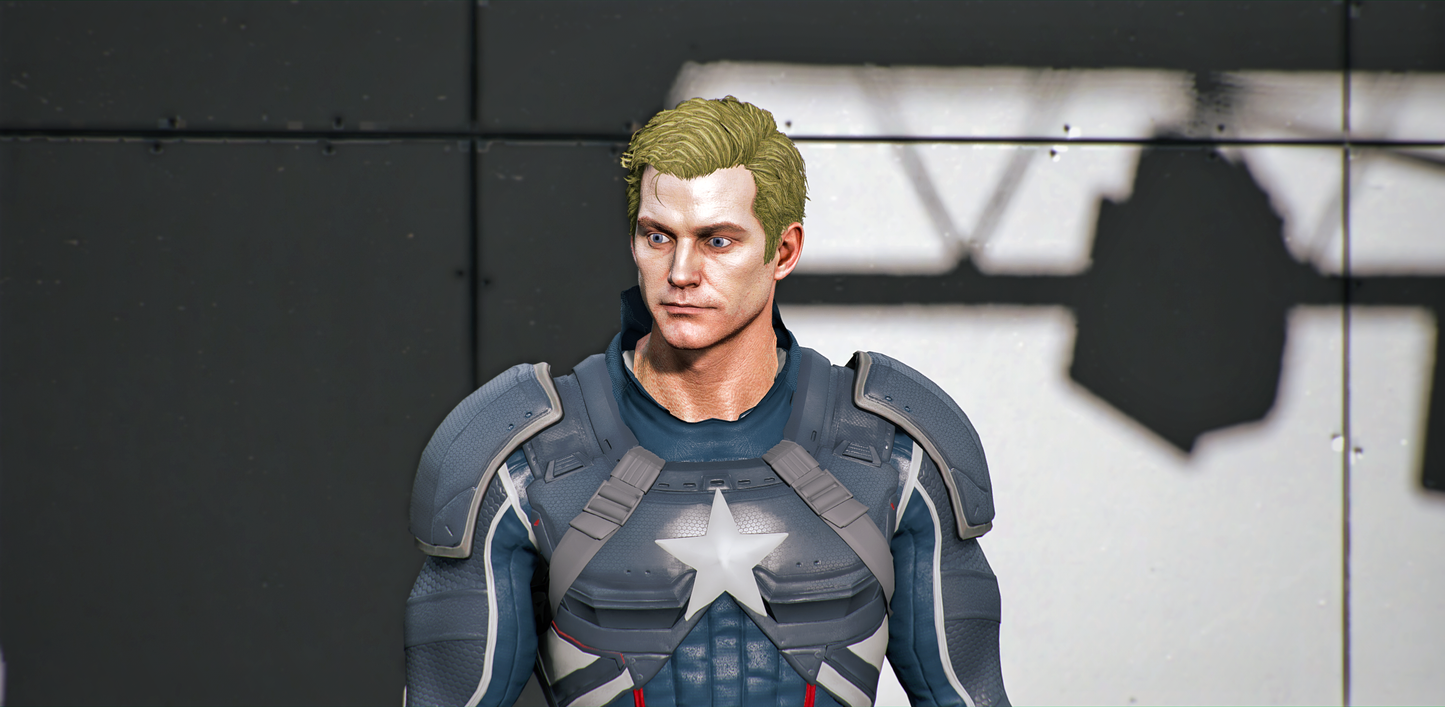 Captain America (Custom Stealth Suit)