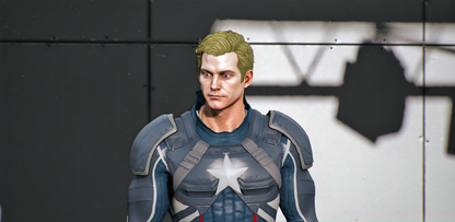 Captain America (Custom Stealth Suit)