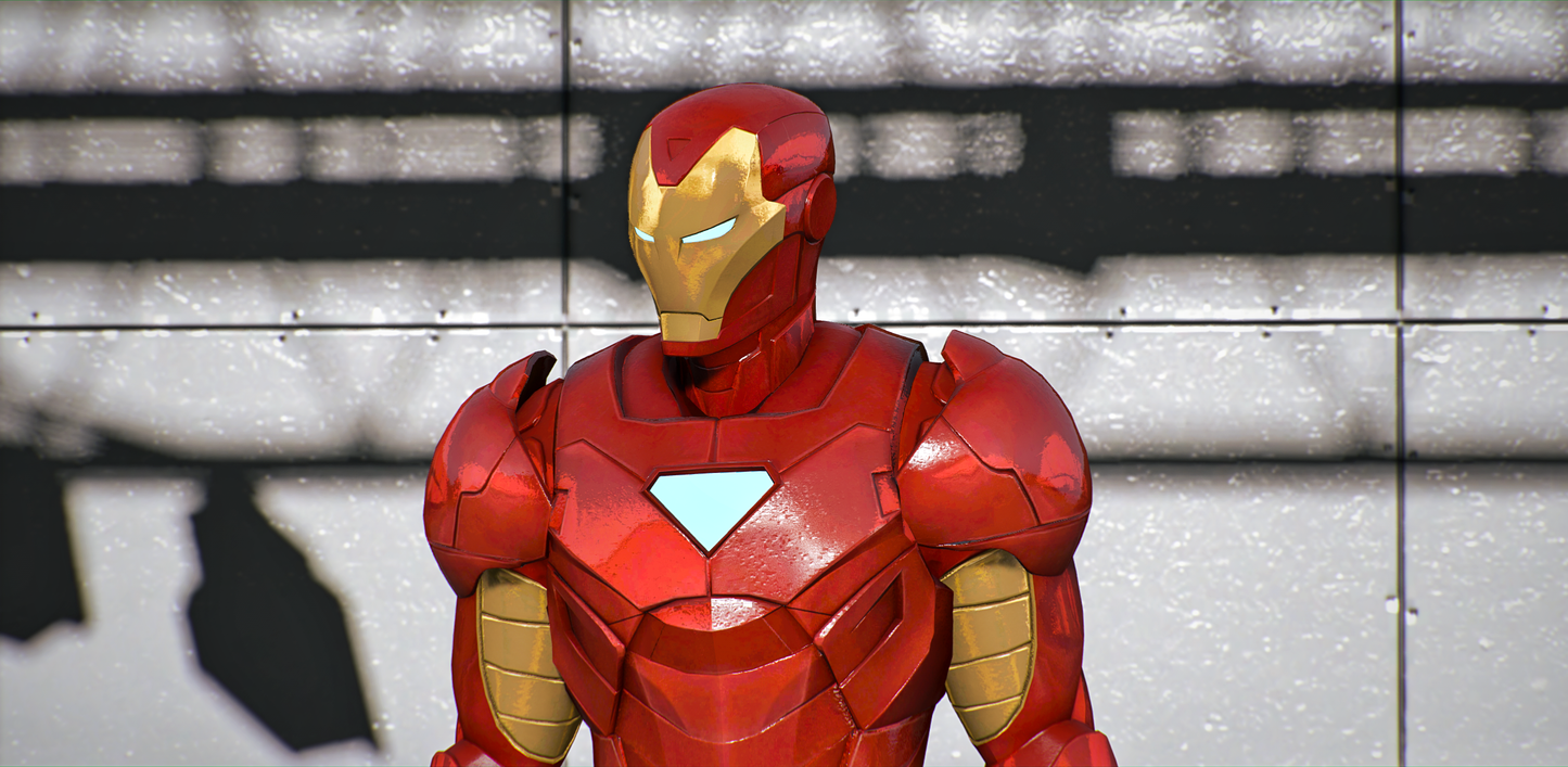 Iron Man Extremis - With Custom Weapons
