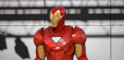 Iron Man Extremis - With Custom Weapons