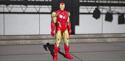 Iron Man Mark 85 + Tony Stark Togglable Head