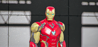Iron Man Mark 85 + Tony Stark Togglable Head