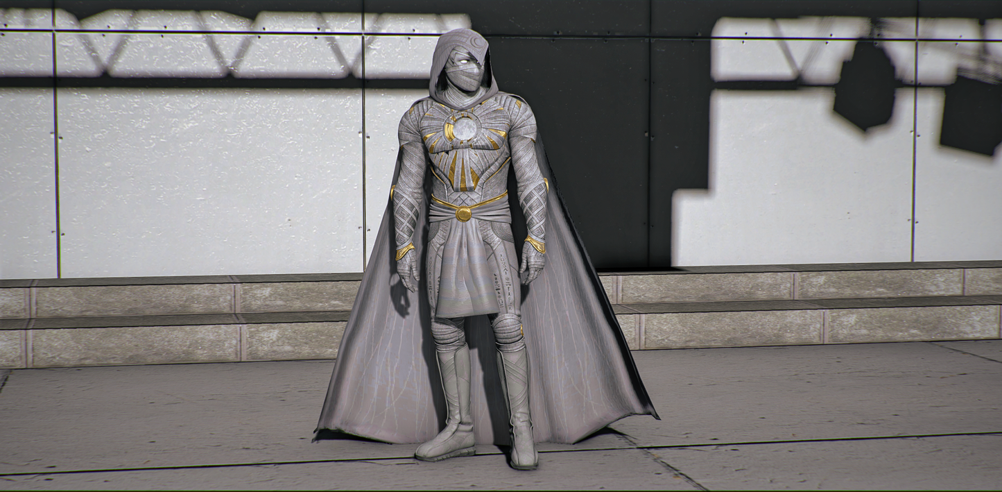 Moon Knight 4k - Spector Face