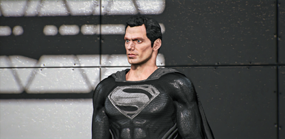 Superman Black Suit (JL Snyder Cut V3)