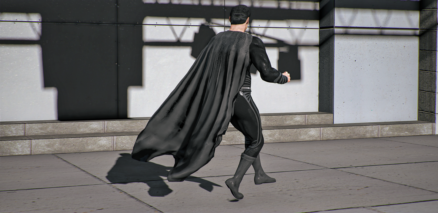 Superman Black Suit (JL Snyder Cut V3)