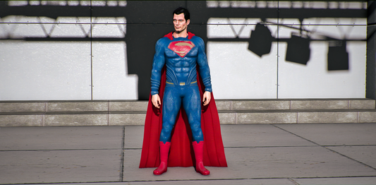 Superman V3 (Justice League) (Added SHAZAM BELT)