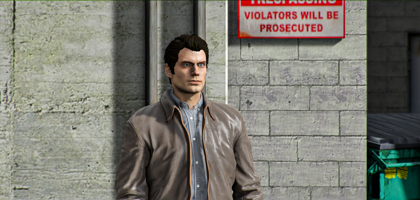 Clark Kent (Jacket/Farmer Outfit + Togglable Glasses)