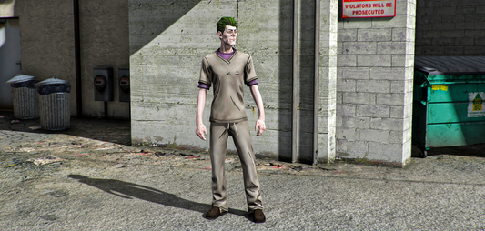 Joker Arkham Uniform