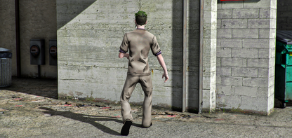 Joker Arkham Uniform