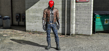 Red Hood - Togglable Helmet