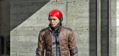 Red Hood - Togglable Helmet