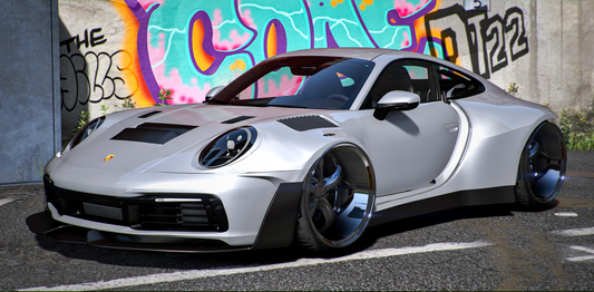 Porsche 911 GTR Widebody TwinTturbo | Hamada Drift