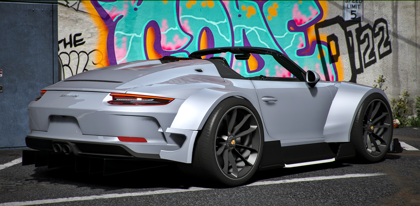2020 Porsche 911 Speedster Widebody | Hamada Drift