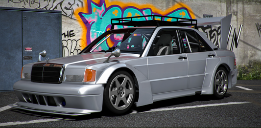 Mercedes 190e Evo II (73+ Tunings Part) | Hashiriya
